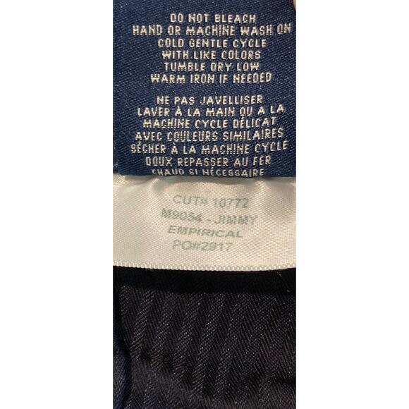 Fidelity Denim Jimmy Slim Straight Leg Jeans 34x31 Empirical Blue NWT USA Made - Picture 8 of 8